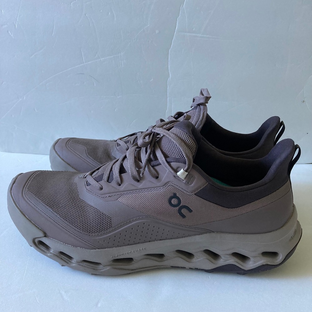 On Cloud horizon Waterproof Hiking Shoes Mens 13 Brown with Aetrex Insoles